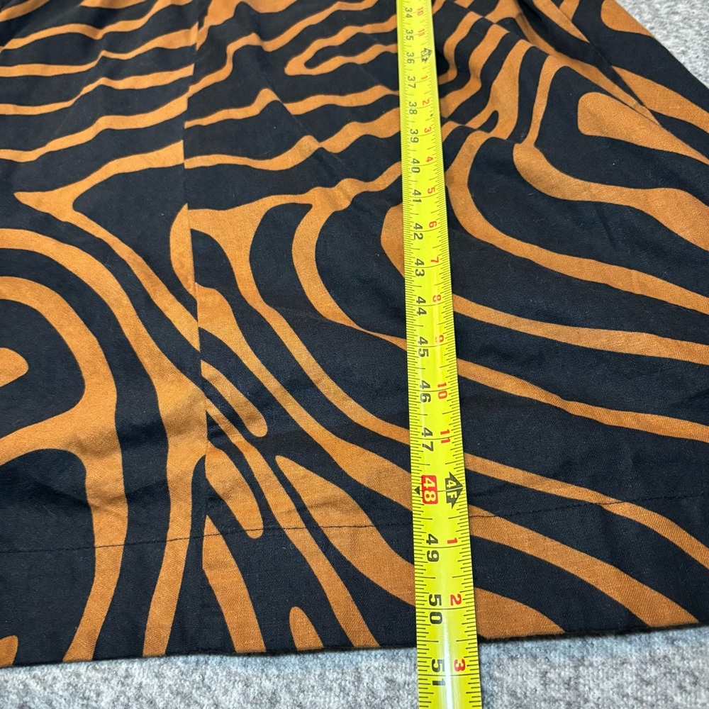 Banana Republic Factory Women’s Linen Blend Midi Dress Size 12 Black - Picture 9 of 9